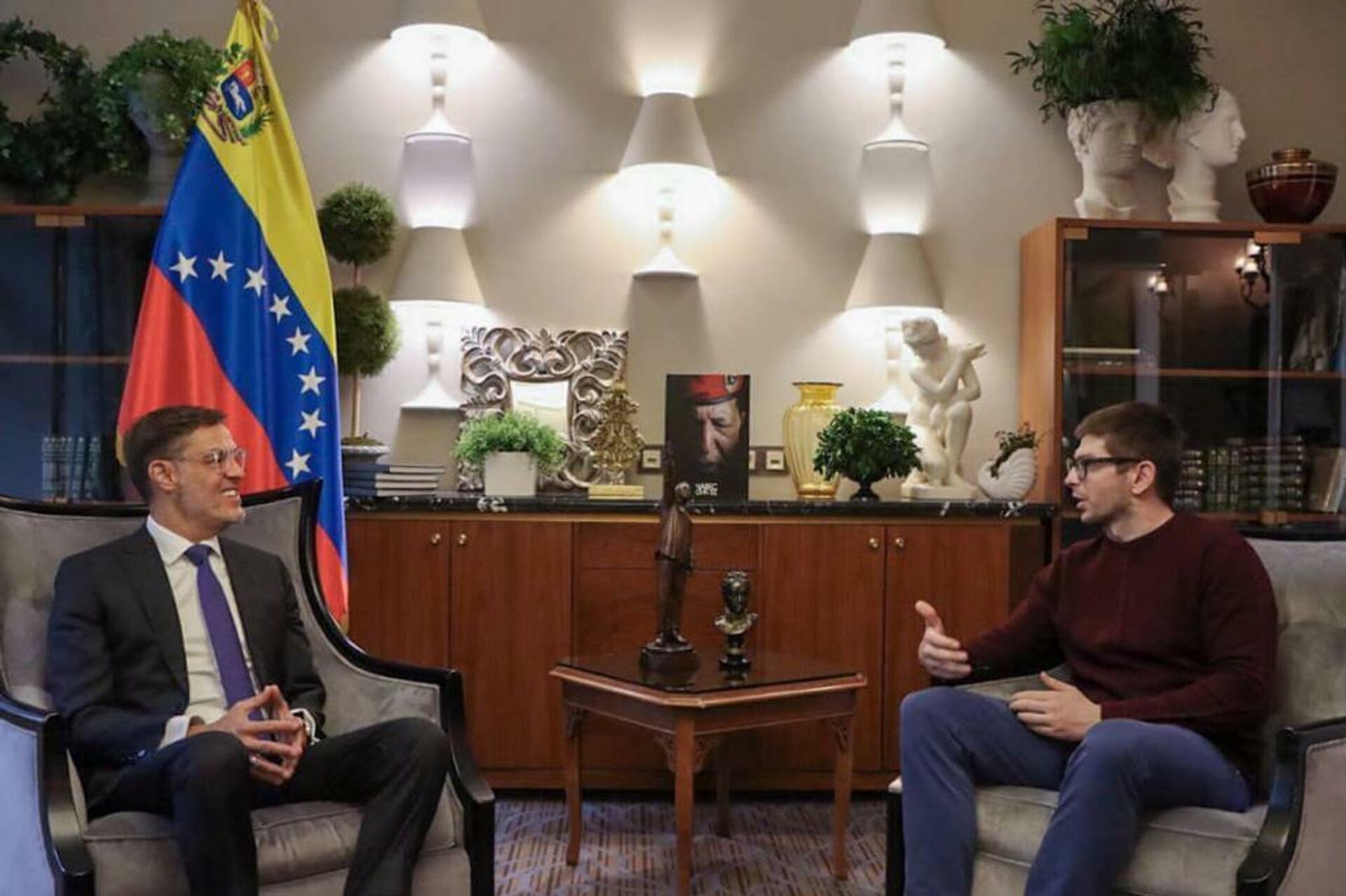 Félix Plasencia, ministro de Relaciones Internacionales de Venezuela - Sputnik Mundo, 1920, 09.11.2021