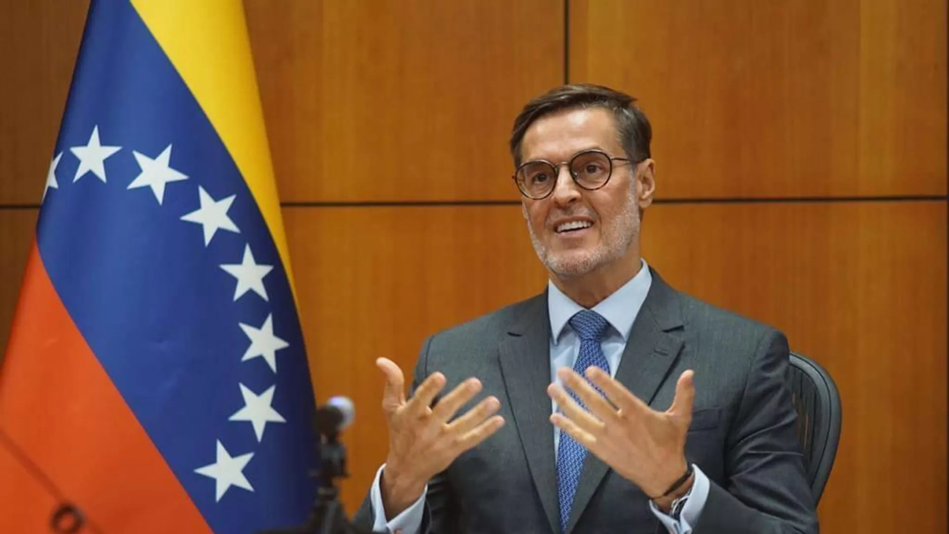 Félix Plasencia, ministro de Relaciones Internacionales de Venezuela Félix Plasencia, ministro de Relaciones Internacionales de Venezuela - Sputnik Mundo, 1920, 30.11.2021