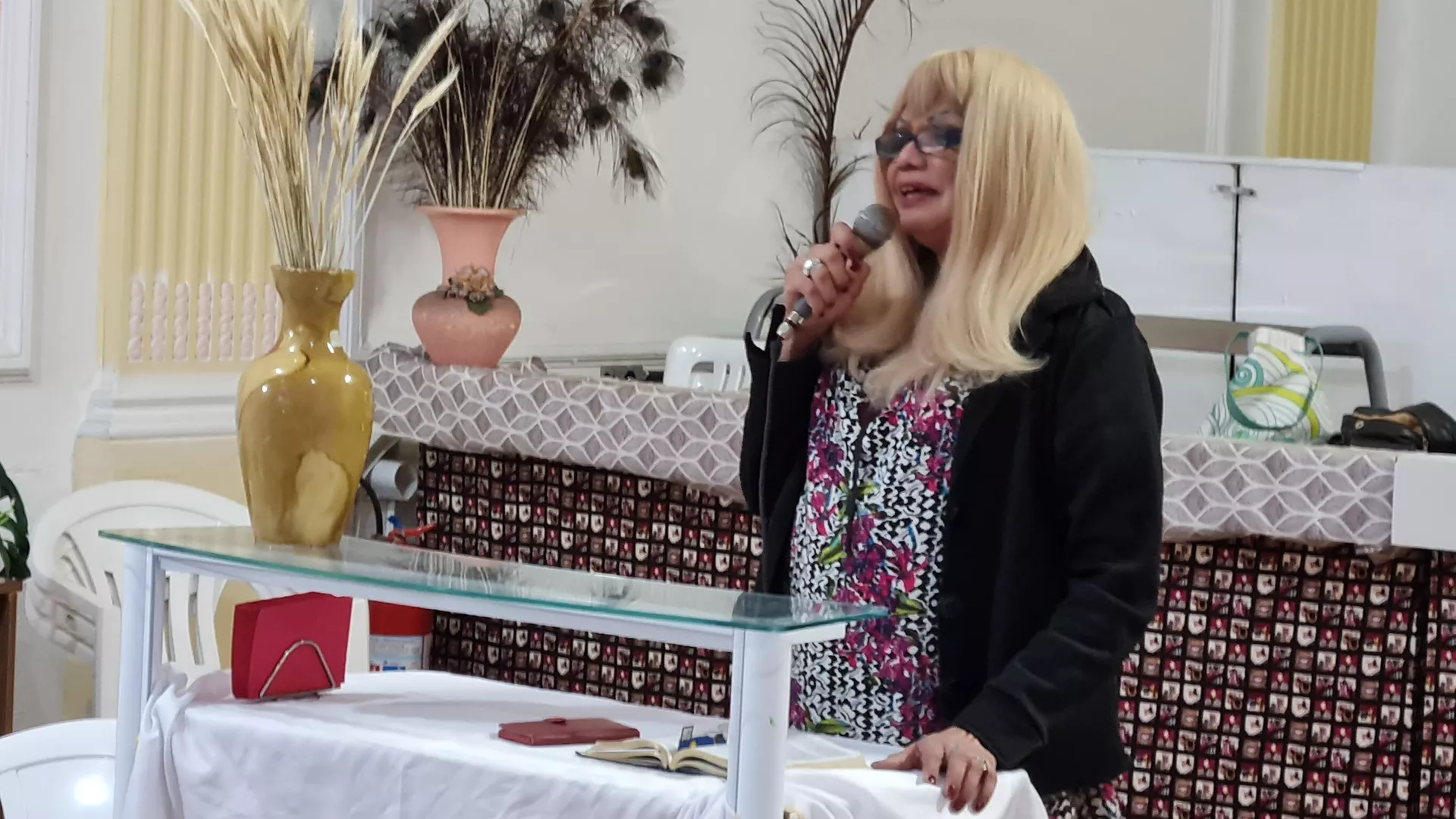 Jacqueline Chanel, pastora trans de la iglesia evangélica Séfora, de Sao Paulo, dirigida especialmente al colectivo LGTBIQIA+