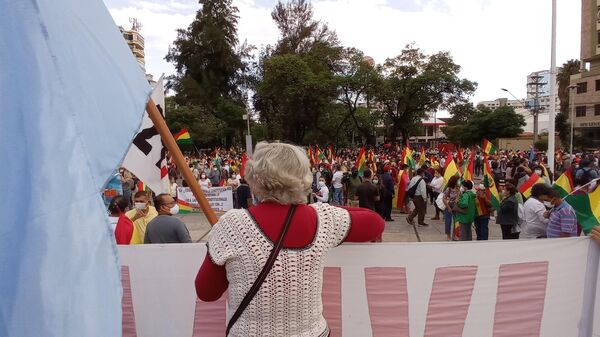Protestas en Bolivia - Sputnik Mundo