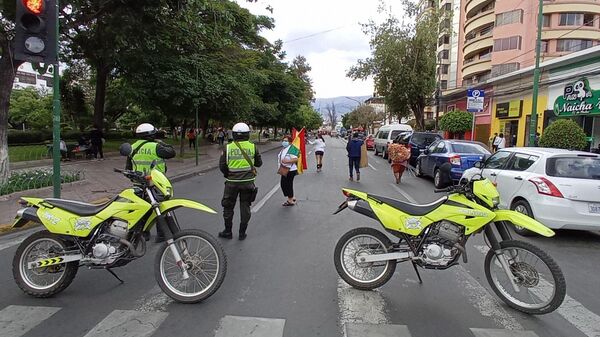 Protestas por el paro en Bolivia - Sputnik Mundo