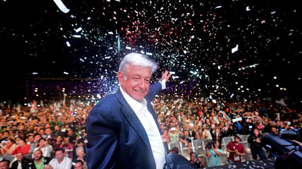 Andrés Manuel López Obrador, presidente de México - Sputnik Mundo