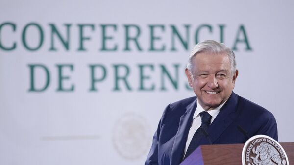 Andrés Manuel López Obrador, presidente de México - Sputnik Mundo