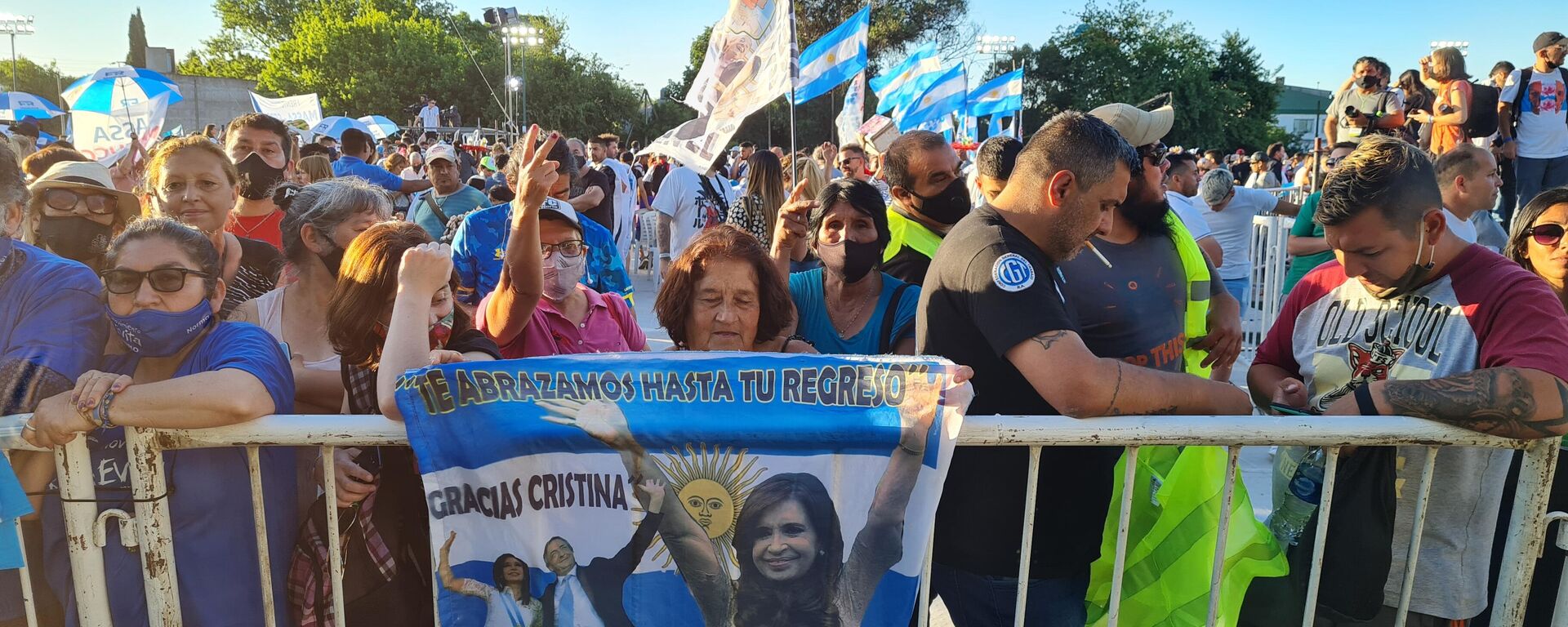 Cierre de campaña del Frente de Todos para las elecciones legislativas en Argentina - Sputnik Mundo, 1920, 12.11.2021