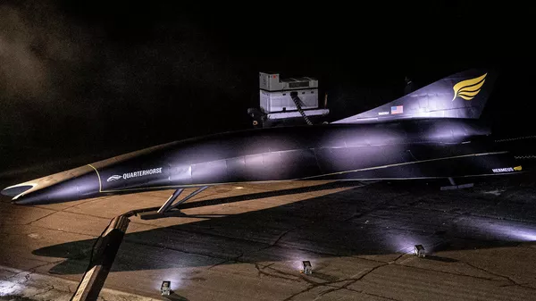 Prototipo de la aeronave hipersónica Quarterhorse de Hermeus - Sputnik Mundo