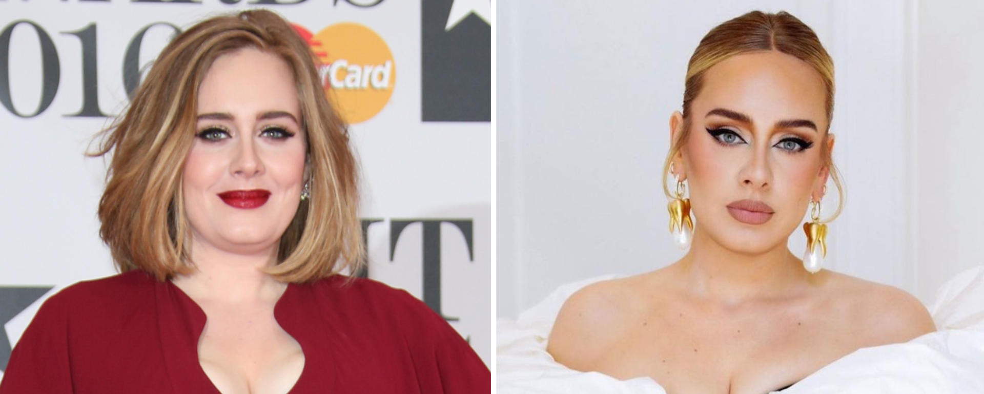 Adele en 2016 y 2021 - Sputnik Mundo, 1920, 15.11.2021