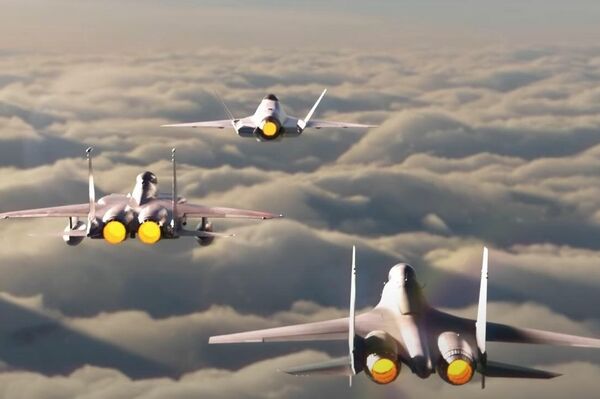 Caza ruso de quinta generación Su-75 Checkmate - Sputnik Mundo