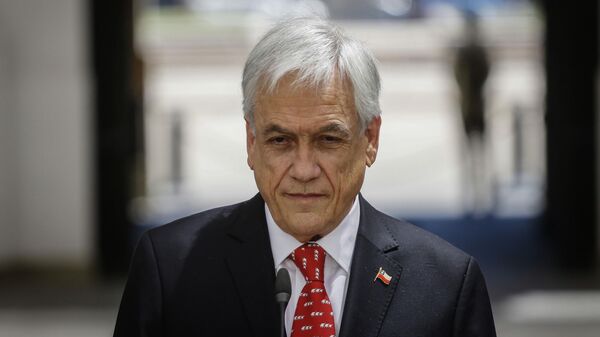 Sebastián Piñera, presidente de Chile - Sputnik Mundo