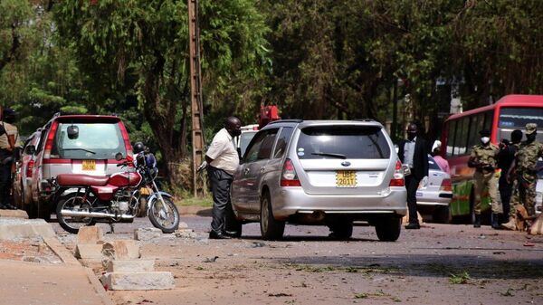 El lugar del ataque suicida en Uganda - Sputnik Mundo