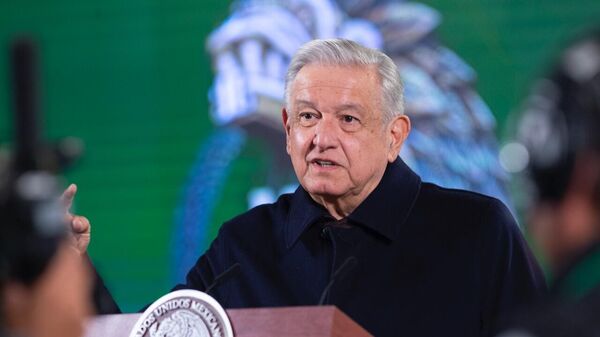 Andrés Manuel López Obrador, presidente de México  - Sputnik Mundo