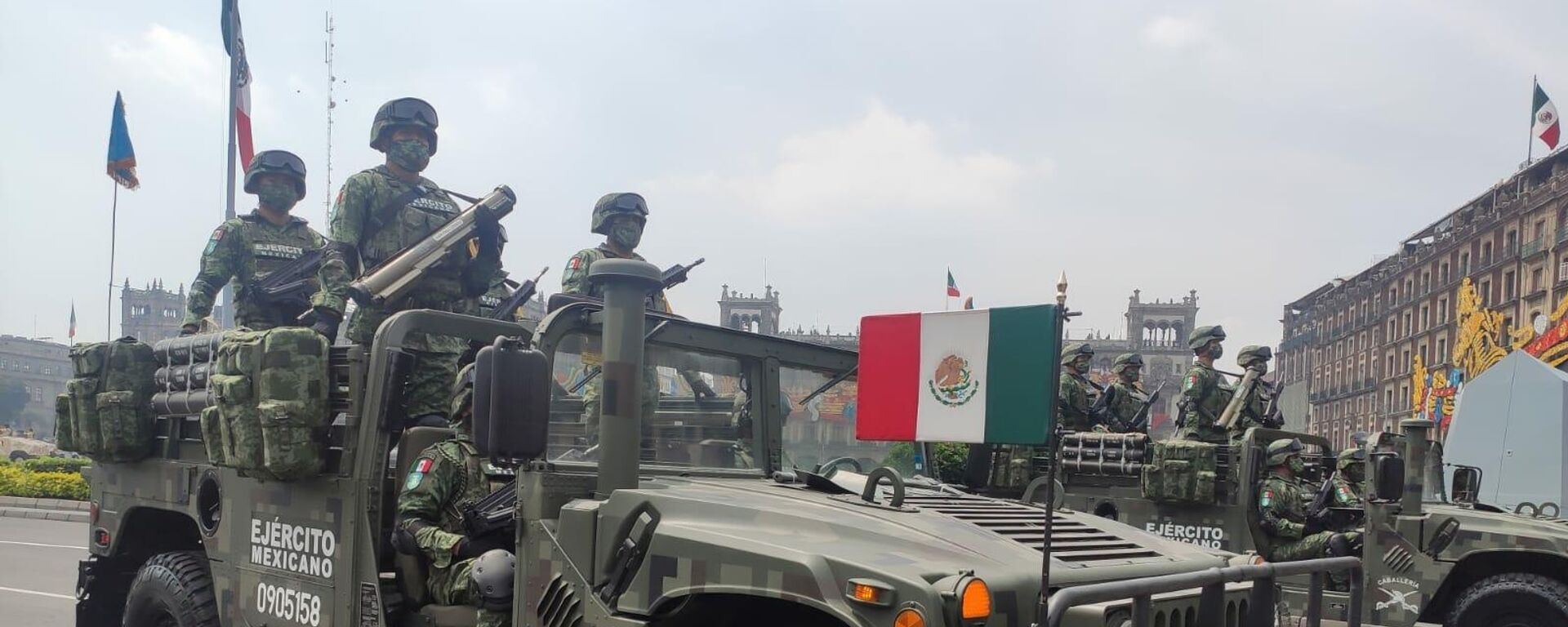 Vehículo del ejército mexicano - Sputnik Mundo, 1920, 16.11.2021