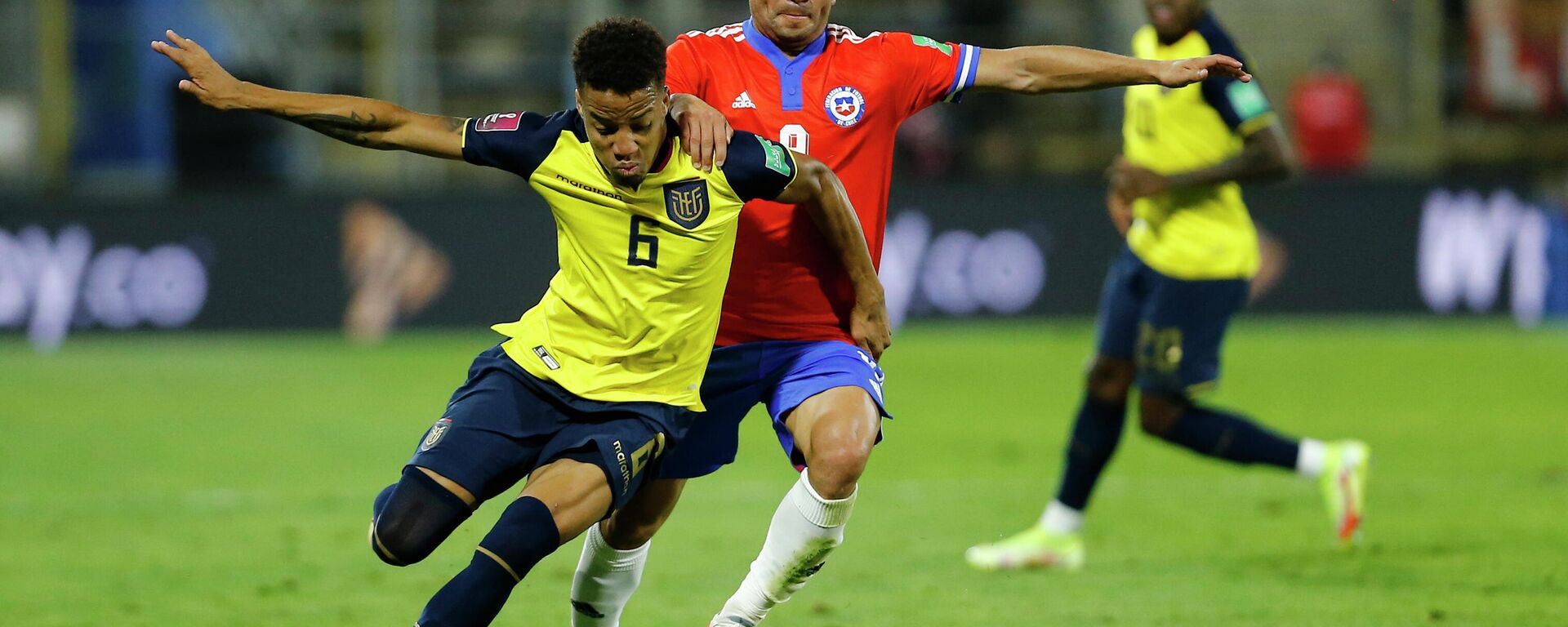 Partido de fútbol entre Ecuador y Chile - Sputnik Mundo, 1920, 17.11.2021