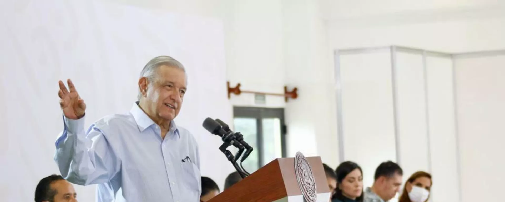 Andrés Manuel López Obrador, presidente de México Andrés Manuel López Obrador, presidente de México - Sputnik Mundo, 1920, 17.11.2021