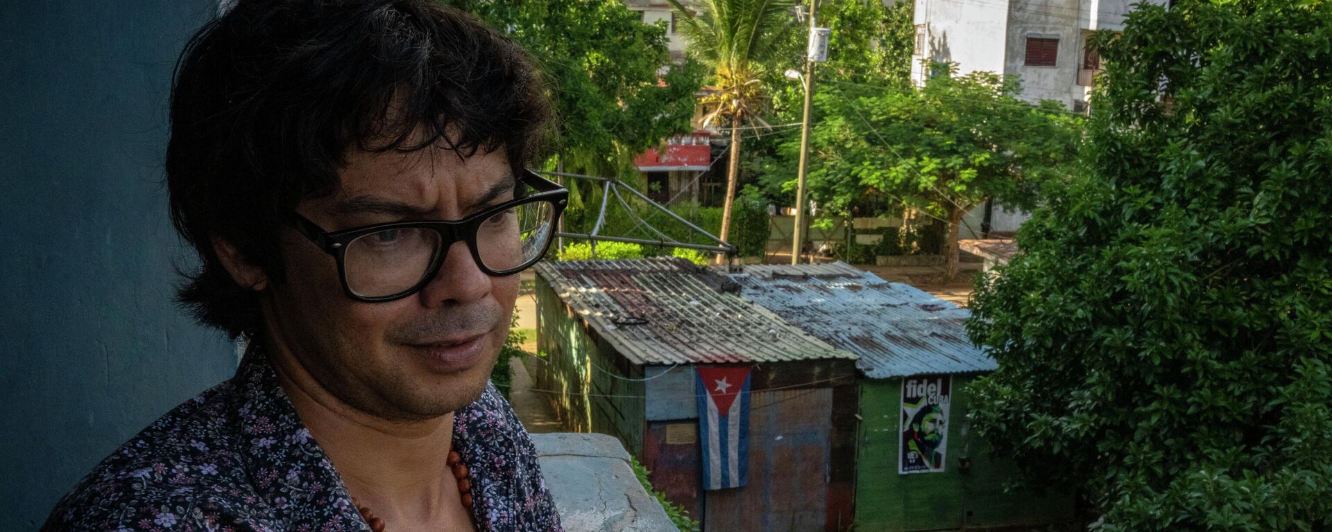 El artista cubano Yunior Garcia Aguilera El artista cubano Yunior Garcia Aguilera - Sputnik Mundo, 1920, 18.11.2021