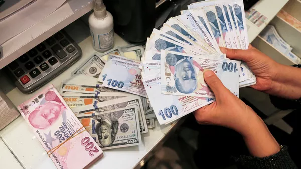 Las liras turcas - Sputnik Mundo