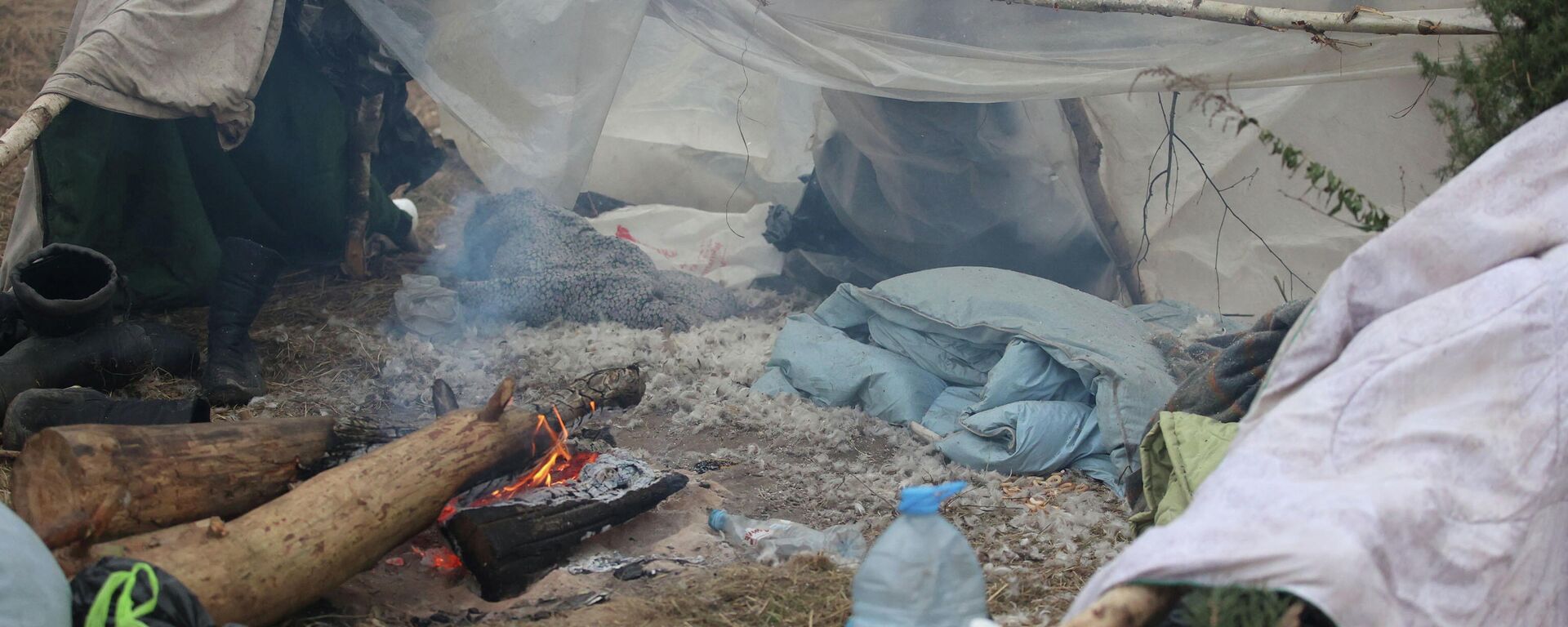 Crisis migratoria en la frontera polaco-bielorrusa Crisis migratoria en la frontera polaco-bielorrusa - Sputnik Mundo, 1920, 18.11.2021