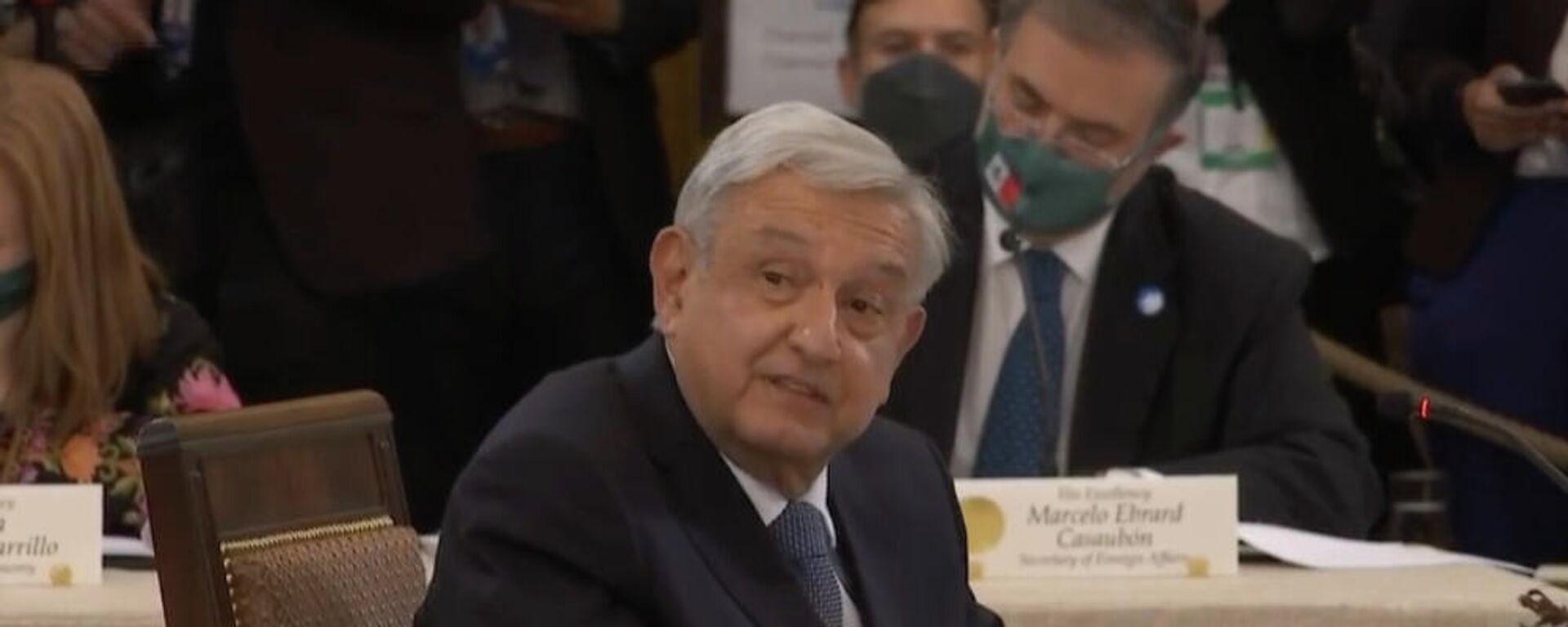 Andrés Manuel López Obrador, presidente de México - Sputnik Mundo, 1920, 18.11.2021