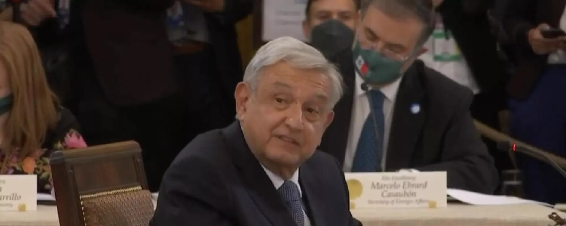 Andrés Manuel López Obrador, presidente de México Andrés Manuel López Obrador, presidente de México - Sputnik Mundo, 1920, 18.11.2021