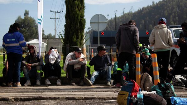 Migrantes venezolanos en Colombia - Sputnik Mundo