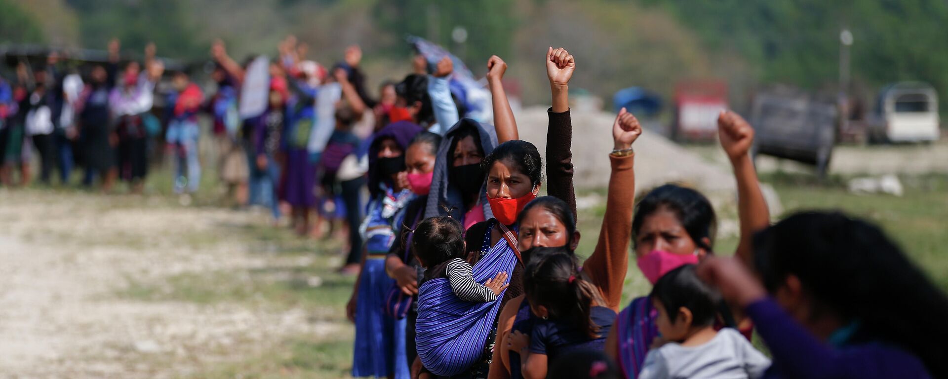 Mujeres integrantes del Ejército Zapatista de Liberación Nacional (EZLN) - Sputnik Mundo, 1920, 20.11.2021