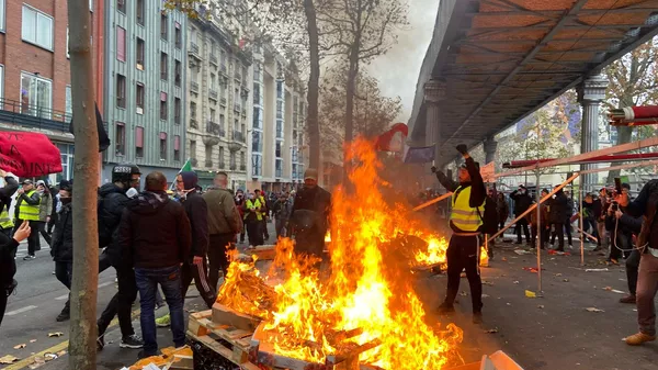 Protestas de los chalecos amarillos - Sputnik Mundo