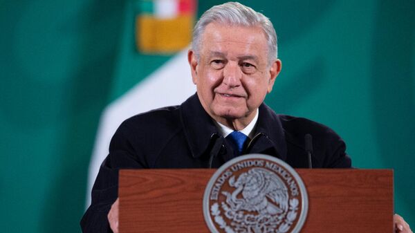 Andrés Manuel López Obrador, presidente de México - Sputnik Mundo