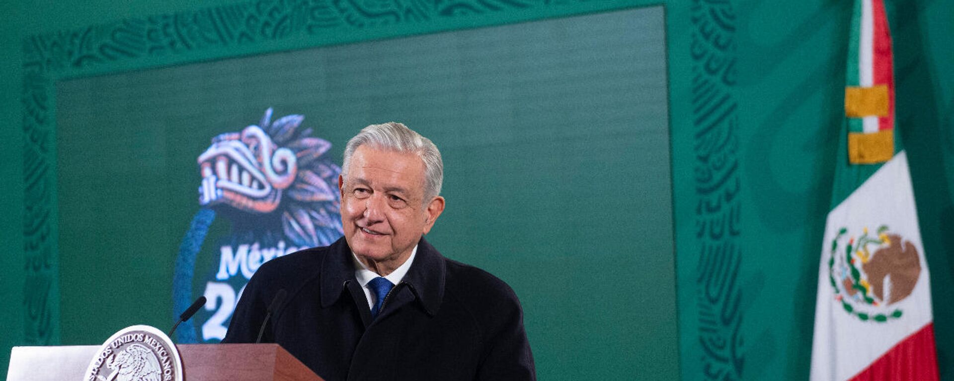 Andrés Manuel López Obrador, presidente de México. - Sputnik Mundo, 1920, 23.11.2021