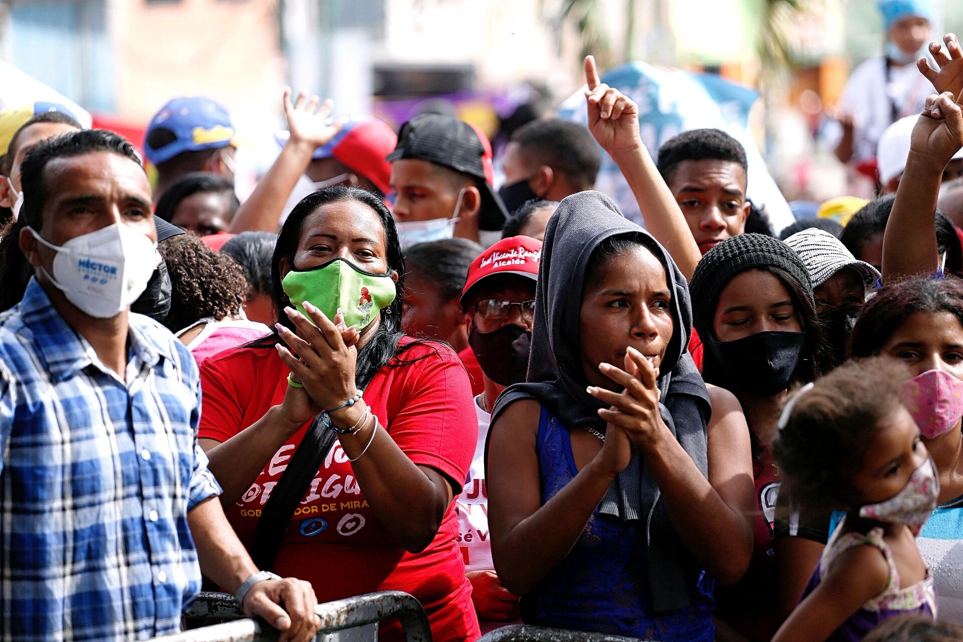  Cierre de campaña chavista en Petare, estado Miranda - Sputnik Mundo, 1920, 24.11.2021