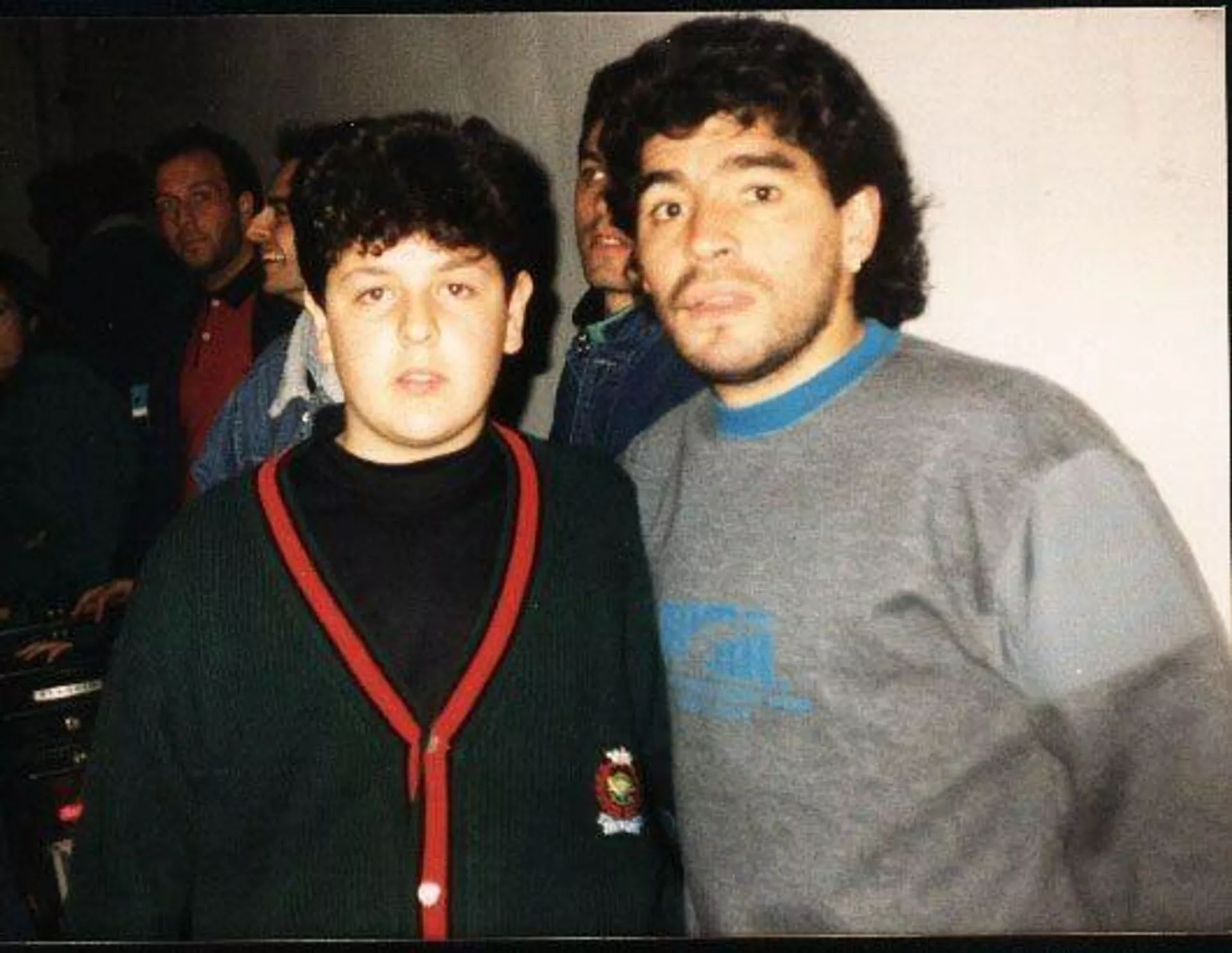 La primera foto de Ceci con Maradona en Nápoles La primera foto de Ceci con Maradona en Nápoles - Sputnik Mundo, 1920, 25.11.2021