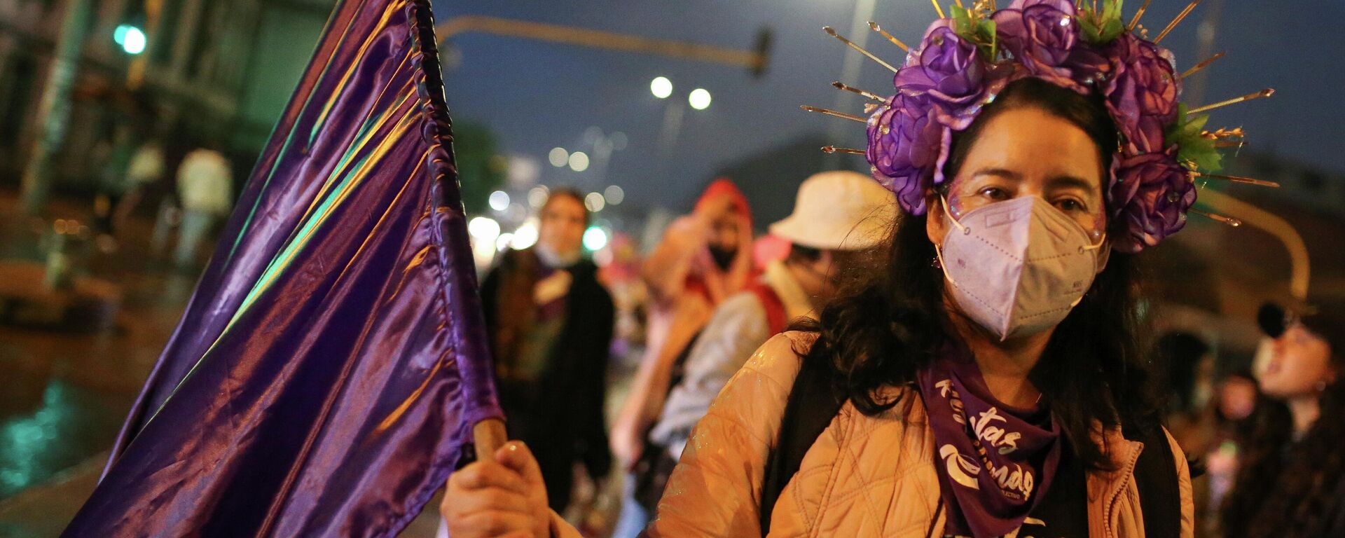 Marcha de las mujeres en Colombia - Sputnik Mundo, 1920, 25.11.2021