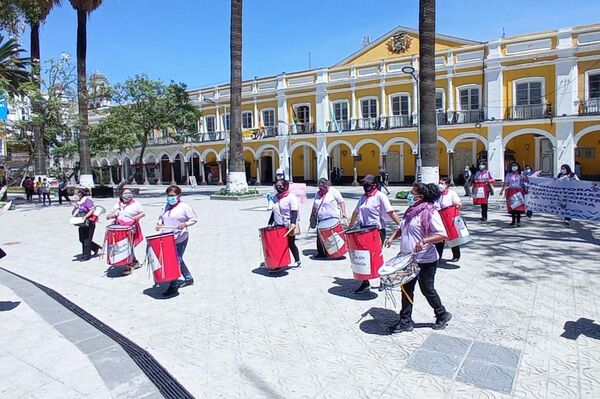 Marchas en Bolivia por el Día Internacional de la Eliminación de la Violencia contra la Mujer - Sputnik Mundo