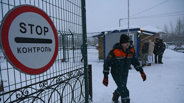 Mina de Siberia tras la explosión - Sputnik Mundo