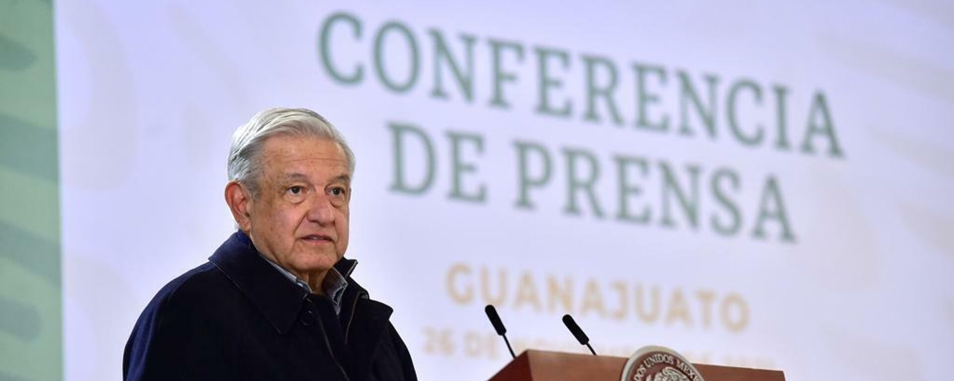 Andrés Manuel López Obrador, presidente de México - Sputnik Mundo, 1920, 26.11.2021