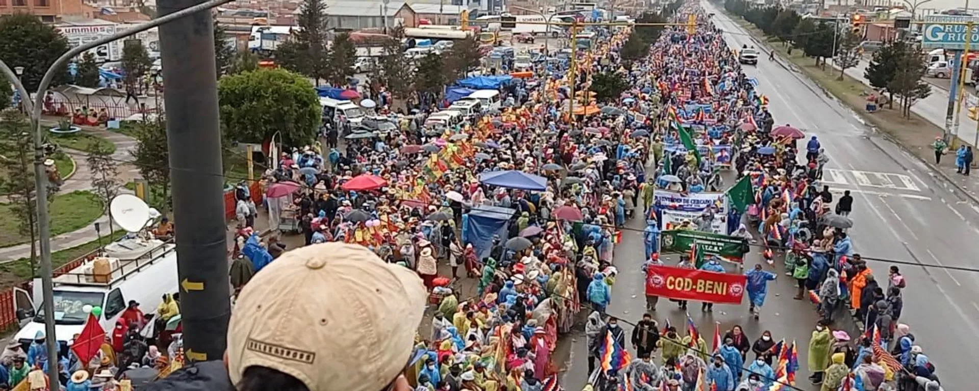 Marcha por la Patria llega a La Paz Marcha por la Patria llega a La Paz - Sputnik Mundo, 1920, 30.11.2021