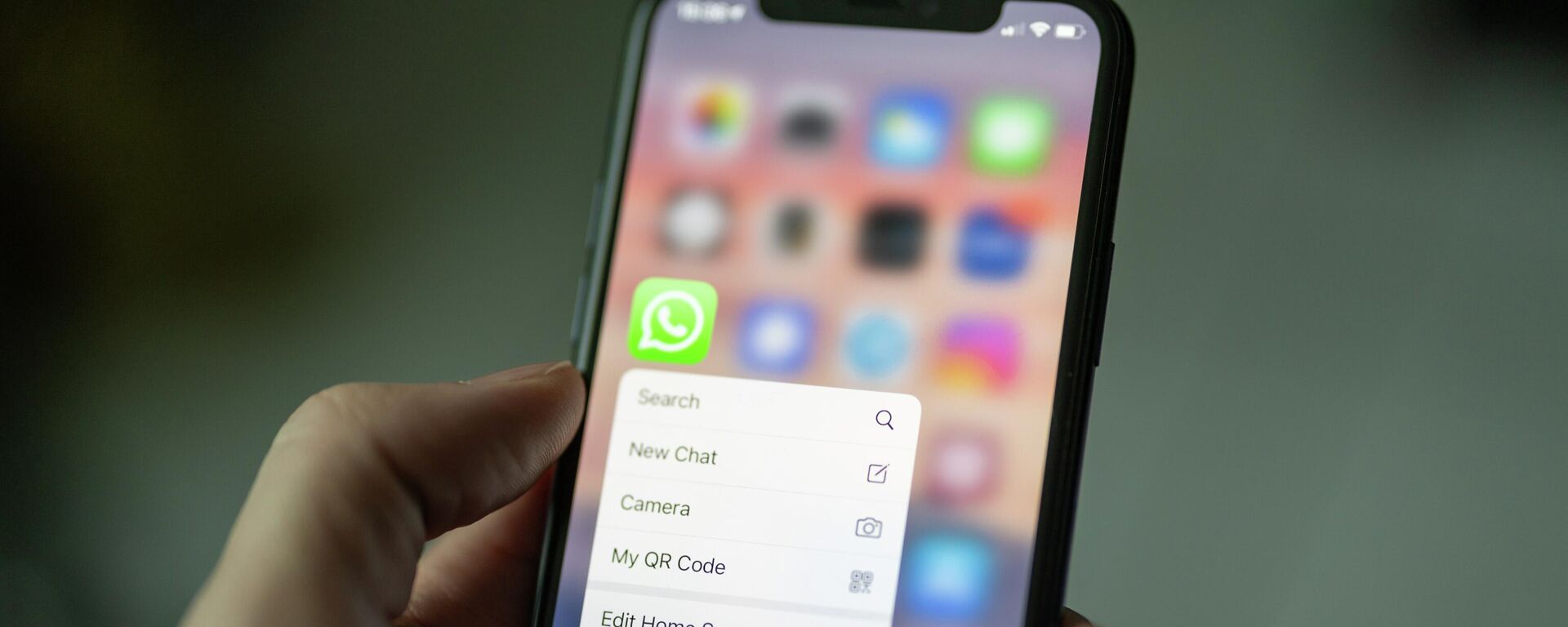 La aplicación de mensajería instantánea WhatsApp - Sputnik Mundo, 1920, 30.11.2021