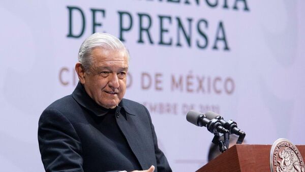 Andrés Manuel López Obrador, presidente de México - Sputnik Mundo