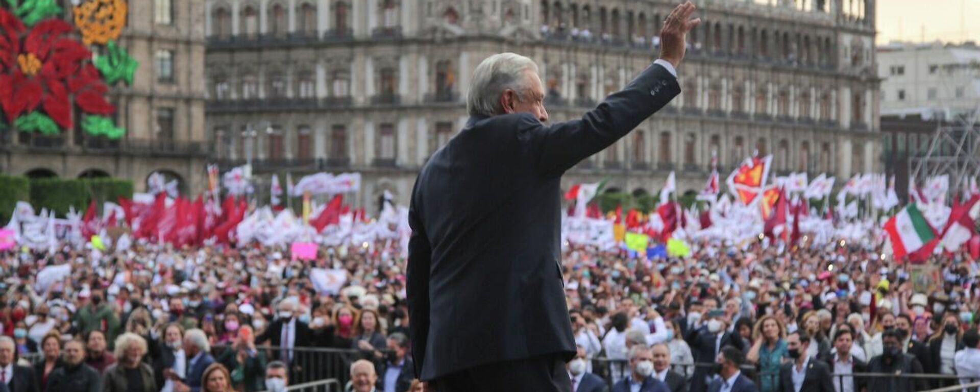 Andrés Manuel López Obrador, presidente de México - Sputnik Mundo, 1920, 03.12.2021