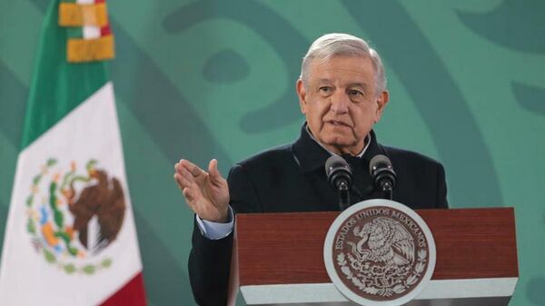 Andrés Manuel López Obrador, presidente de México - Sputnik Mundo