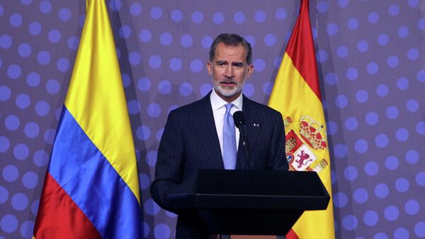 El rey Felipe VI de España - Sputnik Mundo