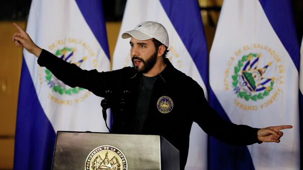 Nayib Bukele, presidente de El Salvador - Sputnik Mundo