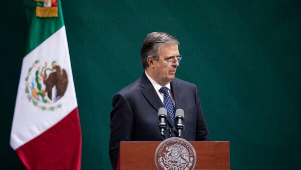 Marcelo Ebrard, canciller de México  - Sputnik Mundo