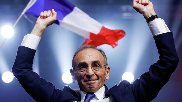 Éric Zemmour, candidato presidencial francés  - Sputnik Mundo