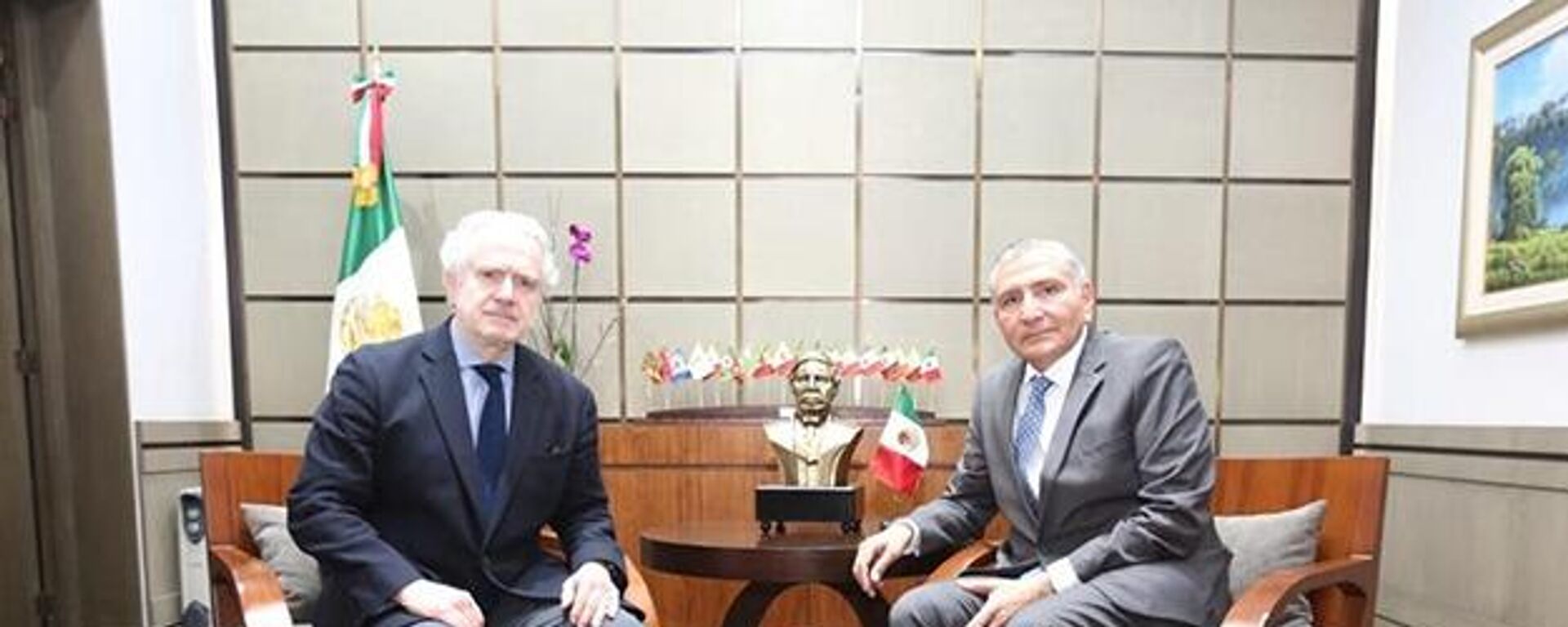 Santiago Creel y Adán Augusto López  - Sputnik Mundo, 1920, 09.12.2021