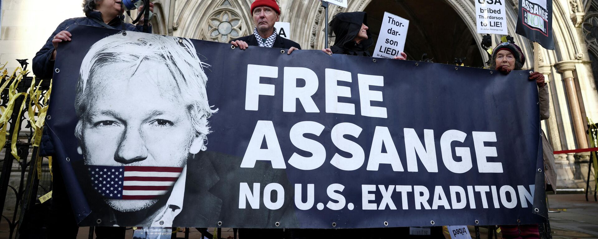 La Corte británica para tomar una decisión sobre la apelación de EEUU para extraditar a Assange La Corte británica para tomar una decisión sobre la apelación de EEUU para extraditar a Assange - Sputnik Mundo, 1920, 10.12.2021