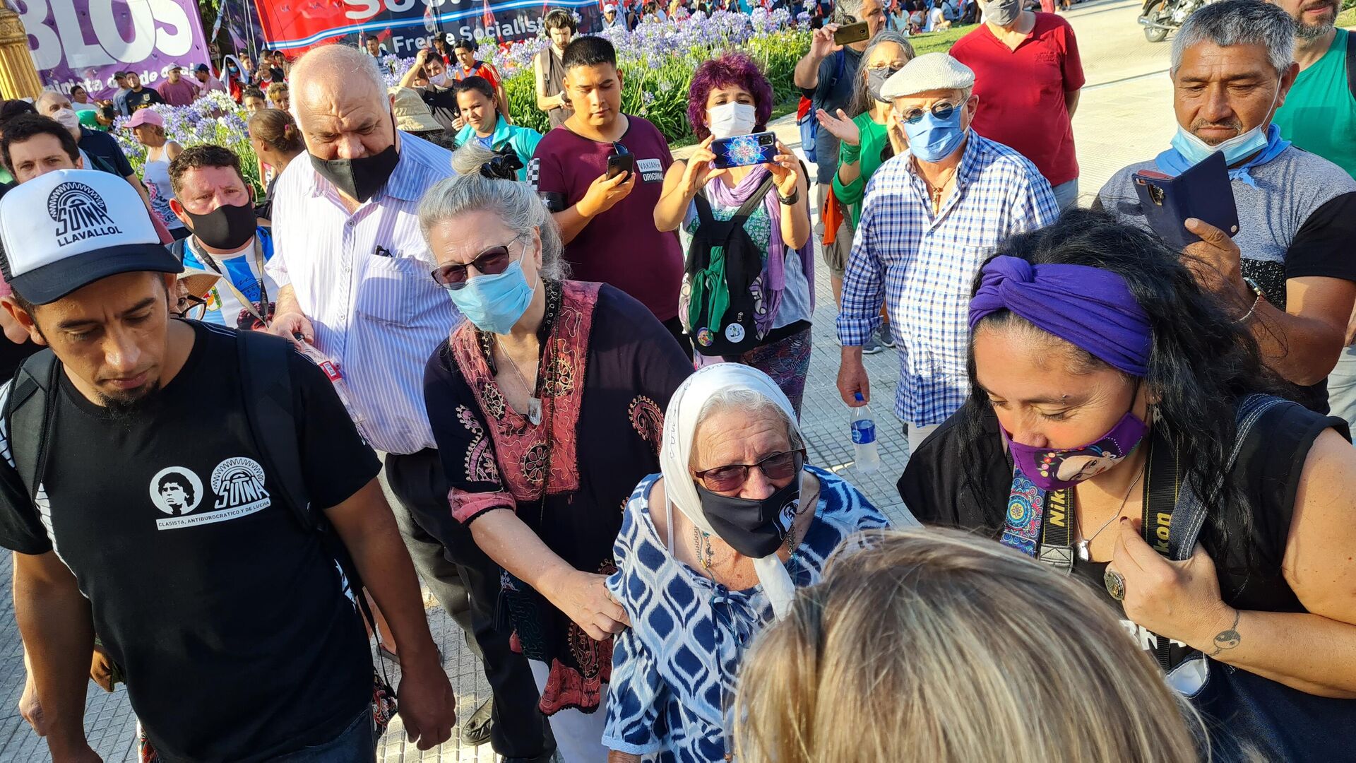 La movilización en Argentina - Sputnik Mundo, 1920, 11.12.2021