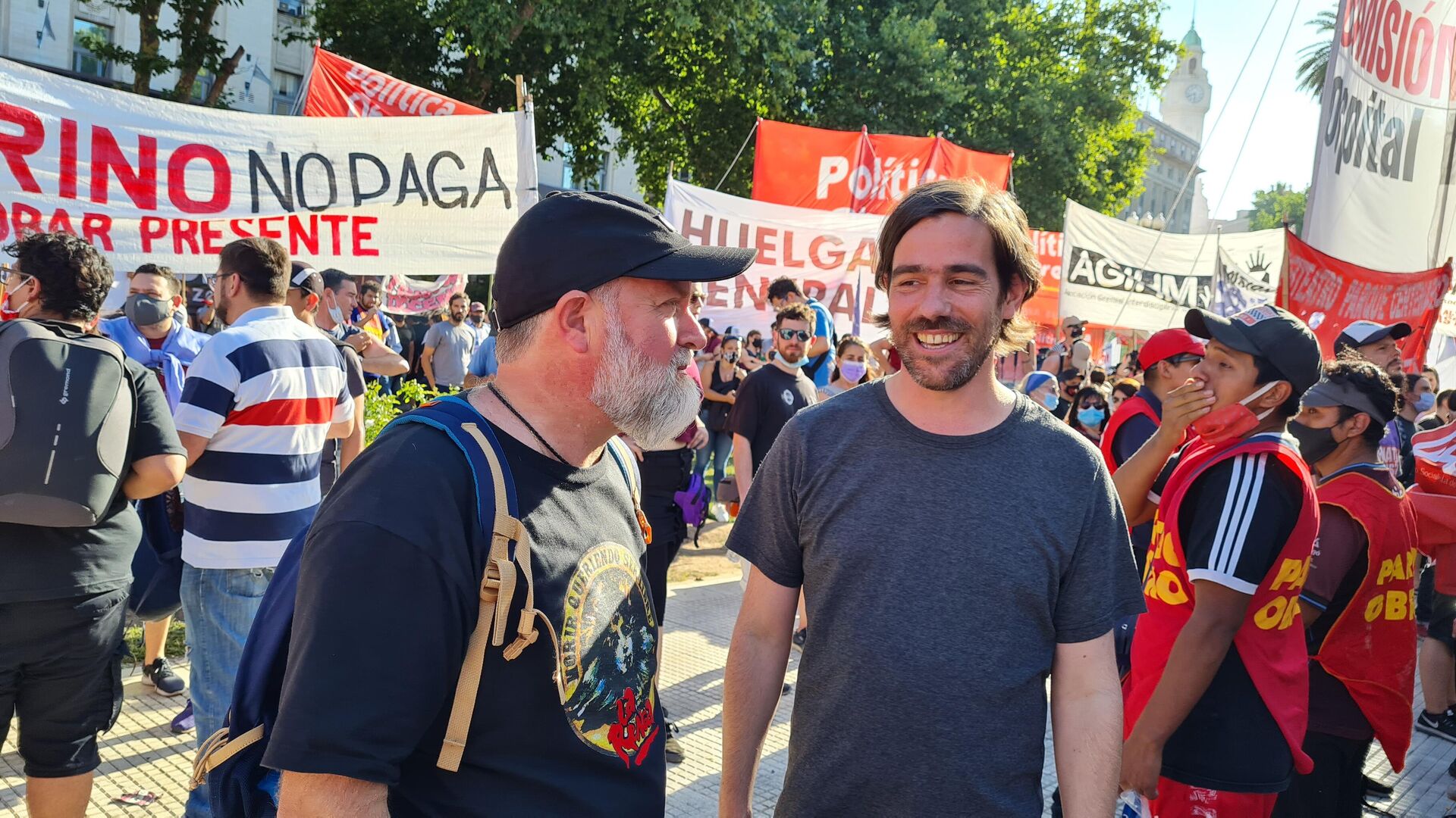 La movilización en Argentina - Sputnik Mundo, 1920, 11.12.2021