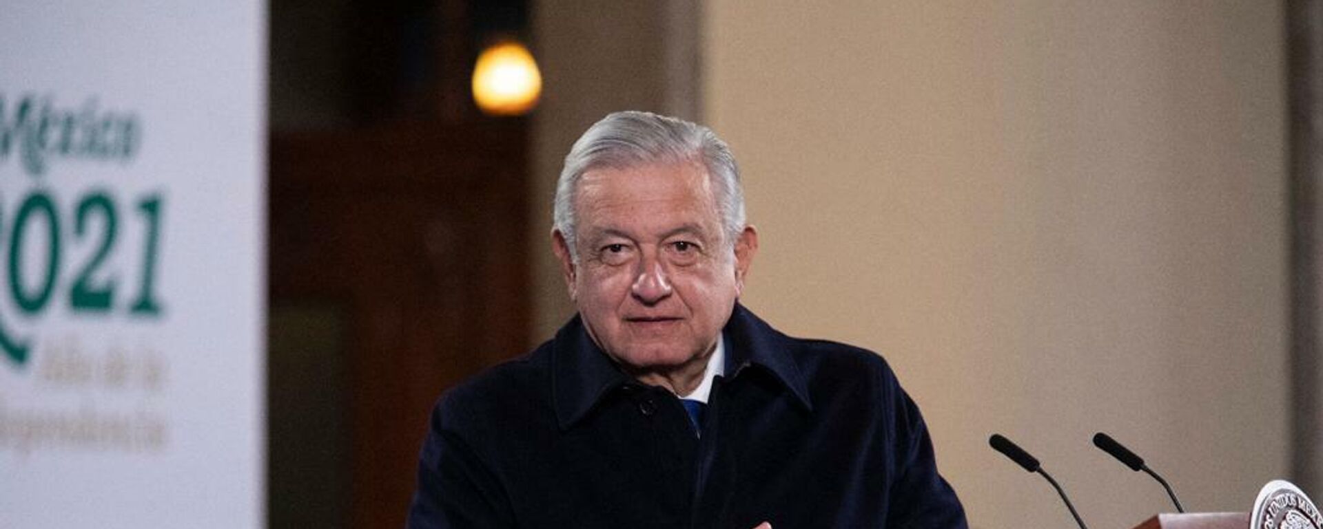 Andrés Manuel López Obrador, presidente de México - Sputnik Mundo, 1920, 13.12.2021