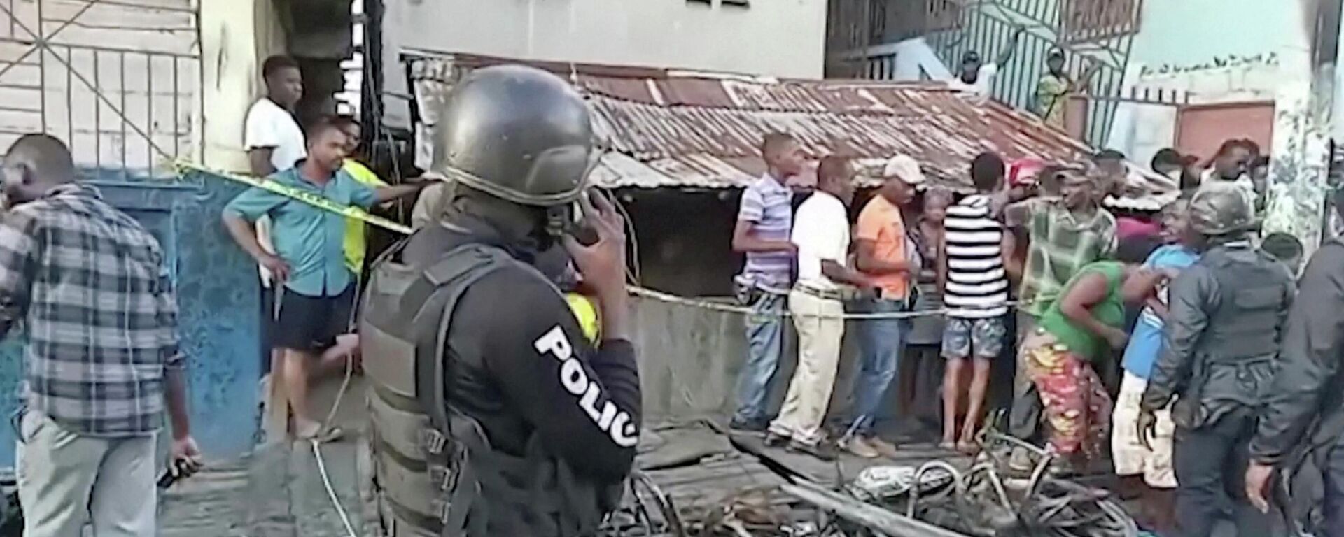 Lugar de explosión de una cisterna con combustible en Haití - Sputnik Mundo, 1920, 14.12.2021