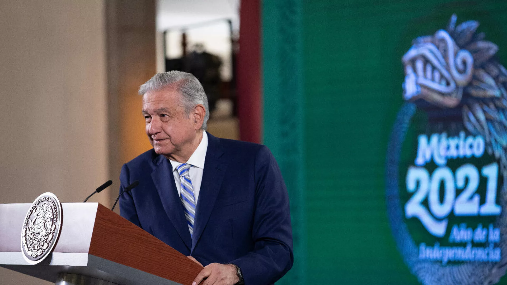 Andrés Manuel López Obrador, presidente de México Andrés Manuel López Obrador, presidente de México - Sputnik Mundo, 1920, 14.12.2021