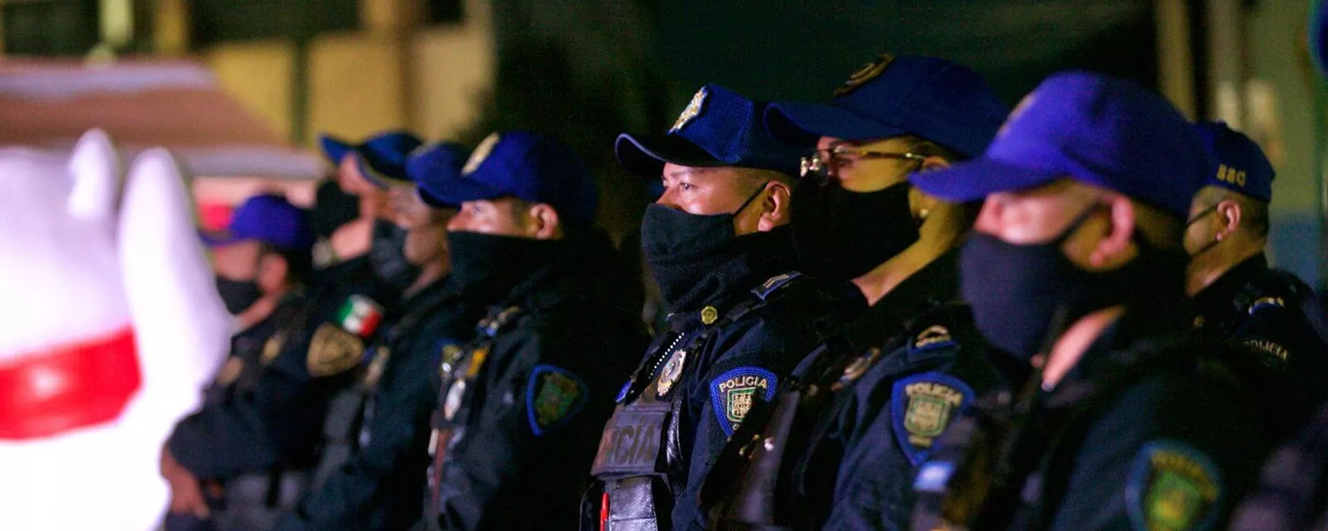 Policía de la alcaldía Cuauhtémoc, en la Ciudad de México. Policía de la alcaldía Cuauhtémoc, en la Ciudad de México. - Sputnik Mundo, 1920, 15.02.2022